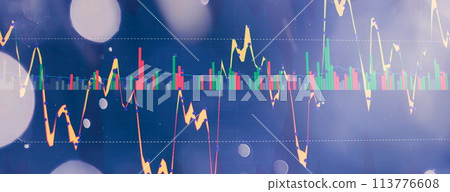 Market Analyze. Candle stick graph chart of stock market investment trading. Market Analyze. Candle stick graph chart of stock market investment trading. 113776608