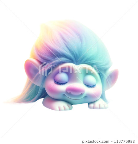 Sleeping Troll 113776988