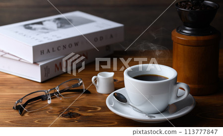 A little luxury: Coffee time (hot coffee) A little luxury: Coffee time (hot coffee) 113777847