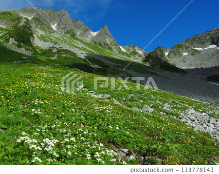 夏季的唐澤冰壺和唐澤山 113778141