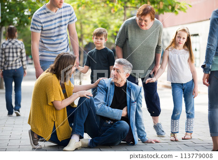 mature man with pain in heart mature man with pain in heart 113779008