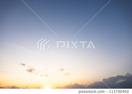 Sky and cloud at evening for background. Sky and cloud at evening for background. 113780468