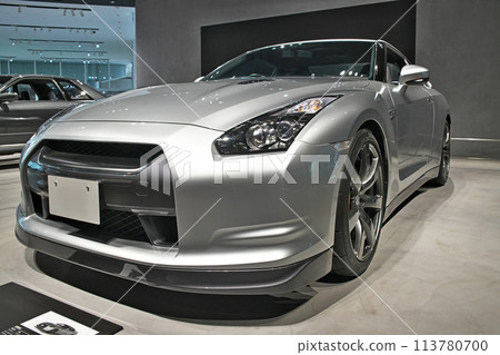 Nissan 2000GT-R on display in the showroom 113780700