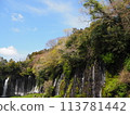 Shiraito Falls Spring tourism Sakura season travel 113781442