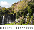 Shiraito Falls Spring tourism Sakura season travel 113781445