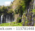 Shiraito Falls Spring tourism Sakura season travel 113781448