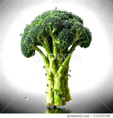 BROCCOLI 7inch 4枚 Simply Steam® Broccoli Florets