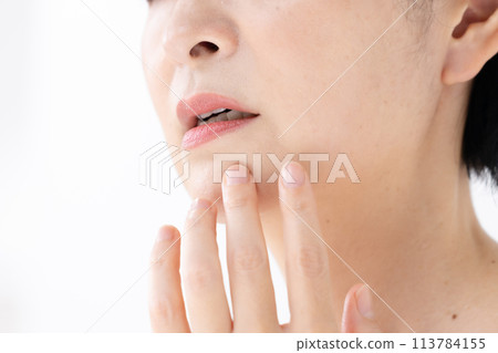 Beauty, Nasolabial folds, Concerns Beauty, Nasolabial folds, Concerns 113784155
