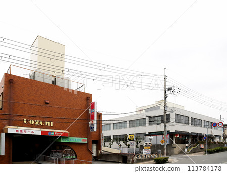 JR魚住站北口景觀（兵庫縣明石市，JR西日本） 113784178