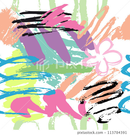 Seamless pattern background 113784391