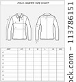 Polo jumper size chart. Sweatshirt 113786151