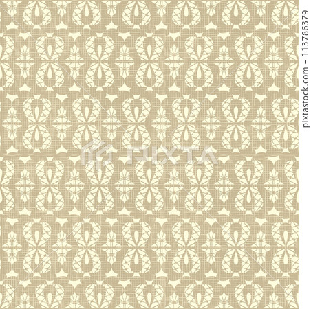 Ornate weave background. Seamless pattern. Illustration. 113786379