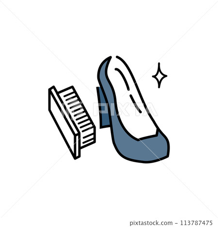 High heels after cleaning 113787475