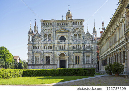 Certosa di Pavia monastery a historical monumental complex 113787809