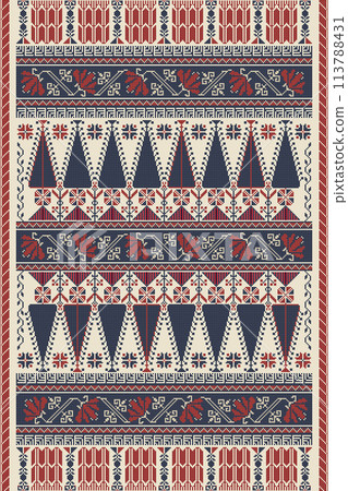 Palestinian Tatreez, template pattern 1 113788431