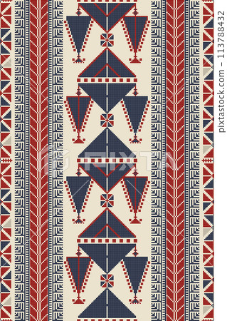 Palestinian Tatreez, template pattern 2 113788432