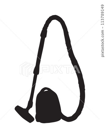 Vacuum cleaner. Vector drawing 113789149