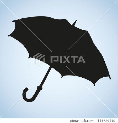 Umbrella. Vector drawing 113789150