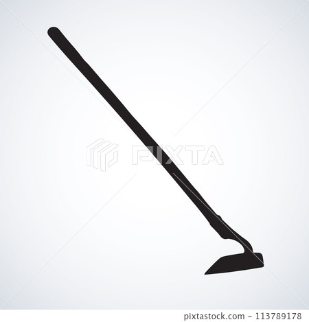 Vector illustration. Hoes 113789178