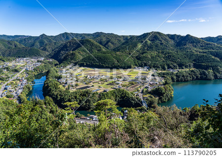 岐阜大峽谷的景色 113790205