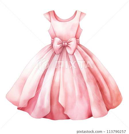 strapless open back dress Dresses for children's photography sessions main image 1