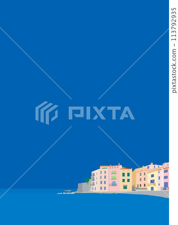 Saint Tropez Beach, France 113792935