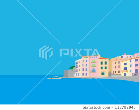 Saint Tropez Beach, France 113792945