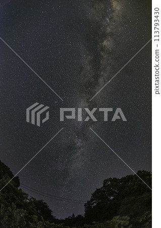 夏季星空:北方天空的銀河 夏季星空:北方天空的銀河 113793430