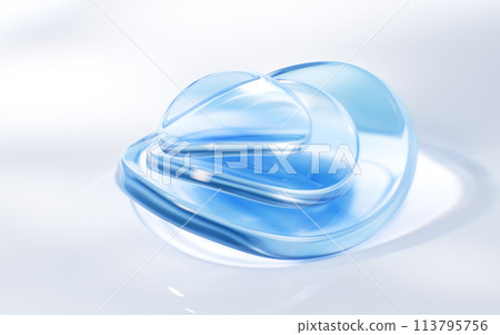Abstract shiny glass geometry background, 3d rendering. Abstract shiny glass geometry background, 3d rendering. 113795756