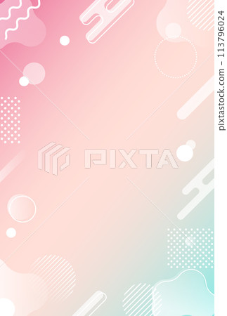 Background material_Memphis pattern Background material_Memphis pattern 113796024