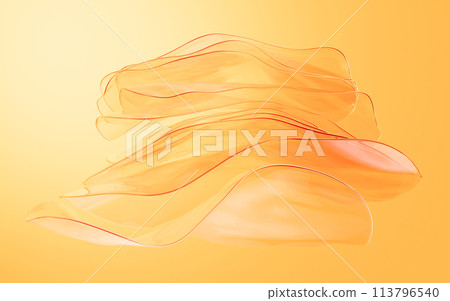 Gradient multilayer glass background, 3d rendering. 113796540