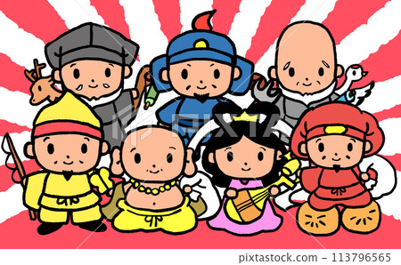 Cute shichifukujin 113796565