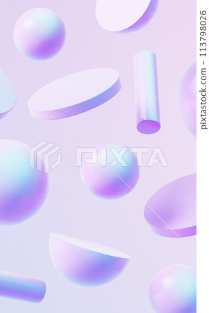 Abstract geometry shapes background, 3d rendering. Abstract geometry shapes background, 3d rendering. 113798026