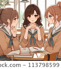 高中生放學後參加女孩之夜 113798599
