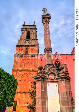 San Rafael Church, the Holy School of Christ in San Miguel de Allende - Guanajuato, Mexico San Rafael Church, the Holy School of Christ in San Miguel de Allende - Guanajuato, Mexico 113799000