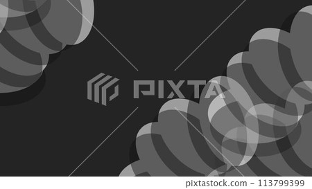 Background material, striped pattern, pattern, stripe, pattern, paw, copy space, free, free material 113799399