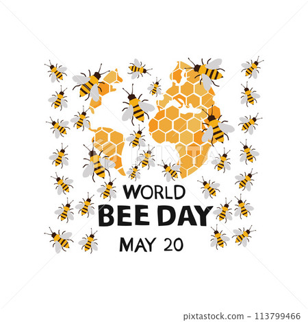 world bee day world bee day 113799466