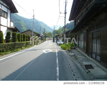 Chichibu Highway and Niekawa Post Station (Chichibu City, Saitama Prefecture) 113800216