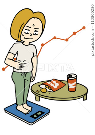 我的體重增加有問題......我需要改善我的飲食。 我的體重增加有問題......我需要改善我的飲食。 113800280