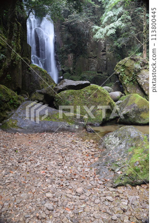 Kuwanoki Falls, one of Japan's 100 best waterfalls 113800445