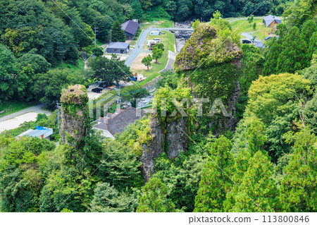 Chinpo Rock in Kurogi-cho, Yame City Chinpo Rock in Kurogi-cho, Yame City 113800846