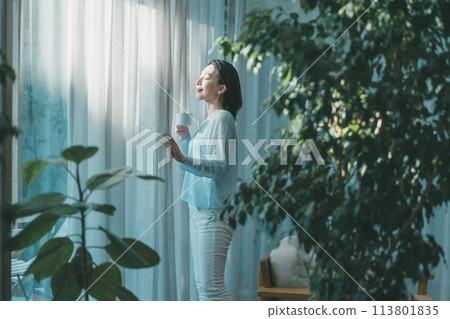 relax, female, lady 113801835