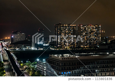 從東京台場看東京夜景 113801836