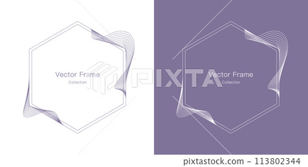 Elegant and classy antique frame Elegant and classy antique frame 113802344