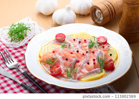 Salmon Carappcio Salmon Carappcio 113802369