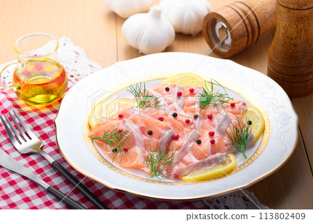 Salmon Carappcio Salmon Carappcio 113802409