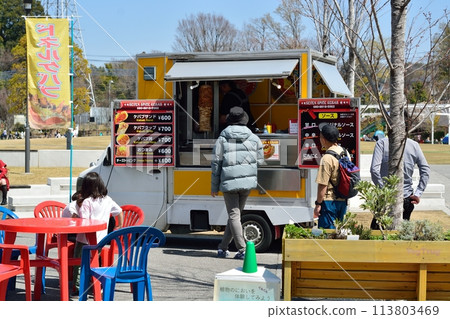 Mobile food truck (kitchen car) Mobile food truck (kitchen car) 113803469