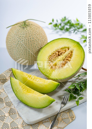 Melon fruit Melon fruit 113803859