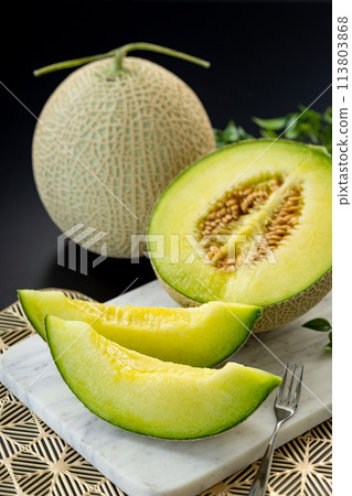 Melon fruit Melon fruit 113803868