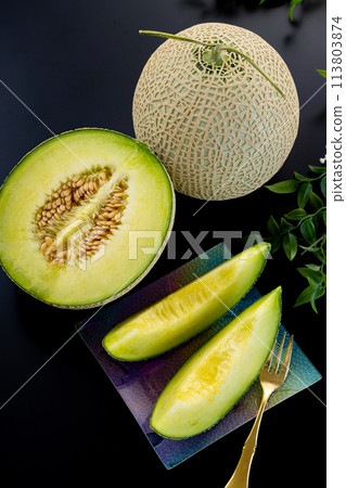 Melon fruit Melon fruit 113803874